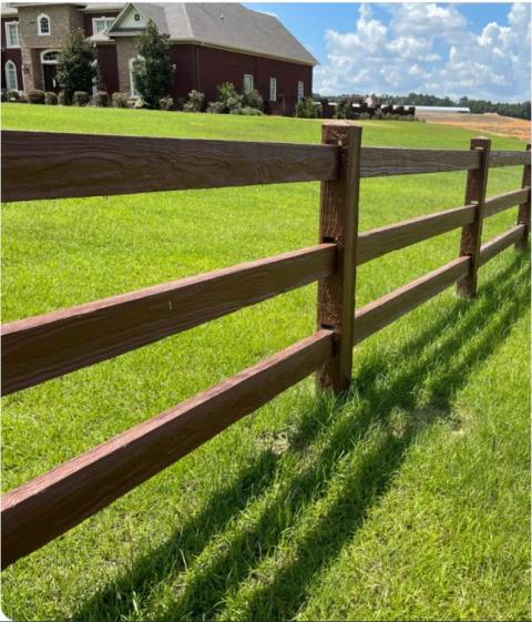 Soddy-Daisy, TN - Did you know we can install all styles of farm fencing? This customer in Soddy Daisy, TN requested ideas to enclose 5 acres for horse pasture. We gave her several quotes including Finishline coated wire, 4 rail farm fence, and Permalee concrete fence styles to choose from. Several factors go into choosing a fence such as aesthetic appeal, functionality, and maintenance. Whatever the reason for installing a fence our sales consultants can help you find the perfect match! Soddy-Daisy, TN - Did you know we can install all styles of farm fencing? This customer in Soddy Daisy, TN requested ideas to enclose 5 acres for horse pasture. We gave her several quotes including Finishline coated wire, 4 rail farm fence, and Permalee concrete fence styles to choose from. Several factors go into choosing a fence such as aesthetic appeal, functionality, and maintenance. Whatever the reason for installing a fence our sales consultants can help you find the perfect match!