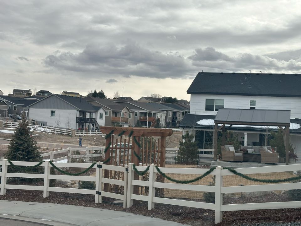 Castle Rock, CO - Love the way this backyard came together! Another Vinyl Ranch Rail Install in Castle Rock CO! Castle Rock, CO - Love the way this backyard came together! Another Vinyl Ranch Rail Install in Castle Rock CO!