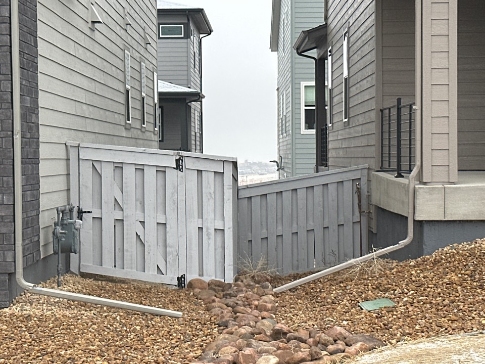 Lone Tree, CO - Top Rail Fence doing more estimates at the Lyric neighborhood in Littleton CO! This Shadowbox cedar fence is a nice look! Lone Tree, CO - Top Rail Fence doing more estimates at the Lyric neighborhood in Littleton CO! This Shadowbox cedar fence is a nice look!