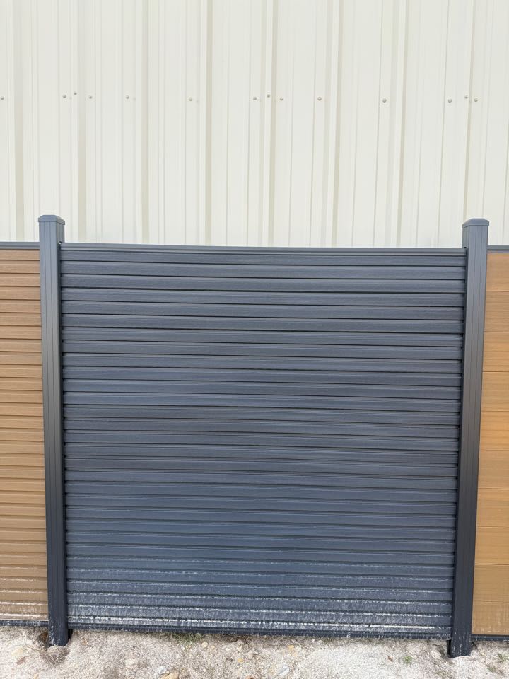 Grand Prairie, TX - Top Rail fence just wrapped up a estimate for a vinyl and composite style fence for a homeowner looking for a long-term solution for their backyard. A vinyl or composite fence is a great option to avoid staining while being very cost-effective. Final and composite style fences have a much longer life expectancy than wood Grand Prairie, TX - Top Rail fence just wrapped up a estimate for a vinyl and composite style fence for a homeowner looking for a long-term solution for their backyard. A vinyl or composite fence is a great option to avoid staining while being very cost-effective. Final and composite style fences have a much longer life expectancy than wood
