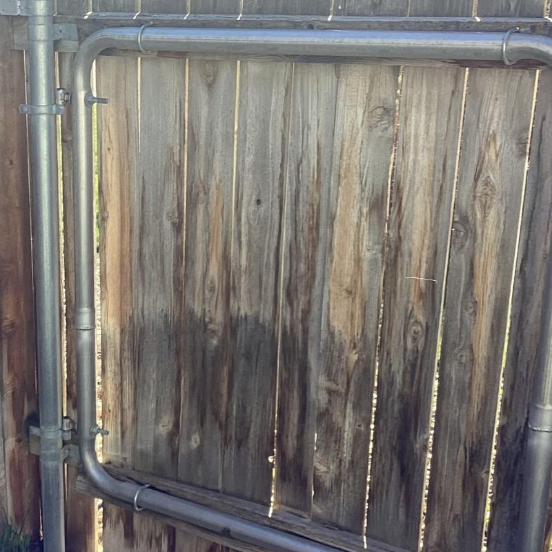 Old wood gate