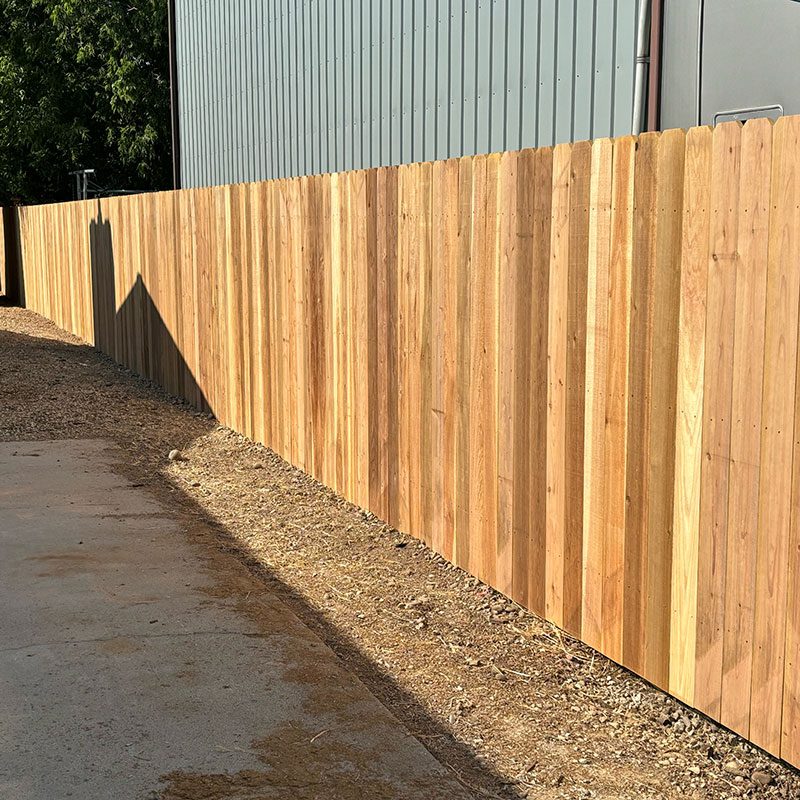 fence wood stockade