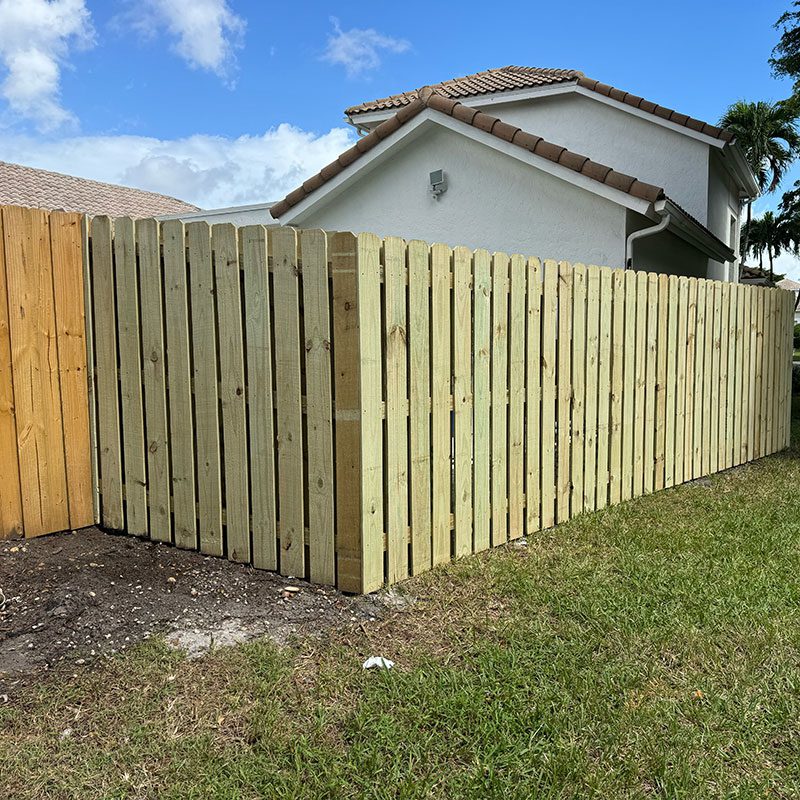 west palm beach shadowbox fence