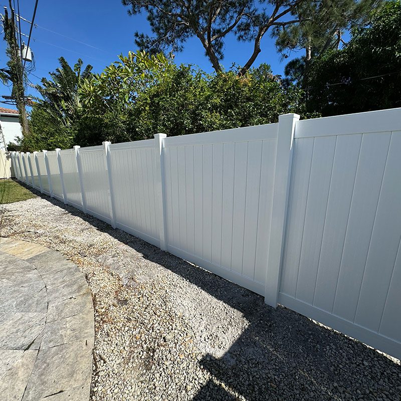 west palm beach vinyl fence